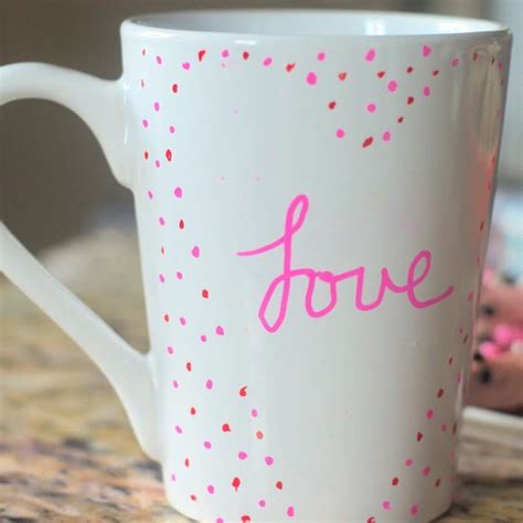 Ridiculously Cute And Simple DIY Mug for Valentines Day! - Nerdy Mamma