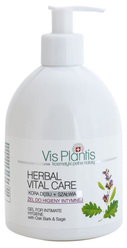 Vis Plantis Herbal Vital Care Oak Bark Sage Intimate Hygiene Gel For