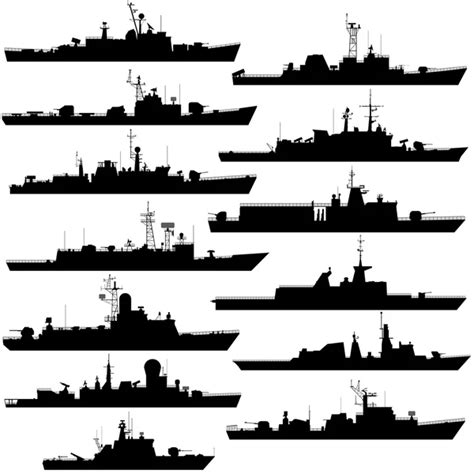 Vectores De Buque De Guerra Im Genes Vectoriales