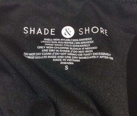 Shade Shore Womens Bikini Size B Top Bottom S Black EBay