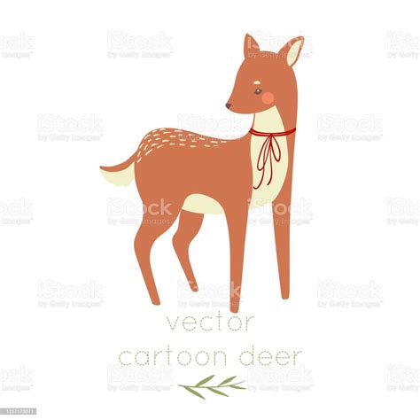 Illustration Of Cute Baby Deer Stock Illustration Download Image Now