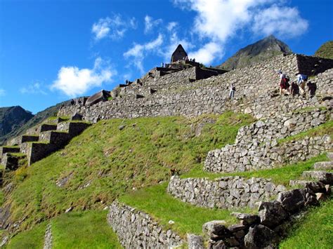 Machu Picchu Is Capital Of The Inca Empire In Andes Mountains Peru