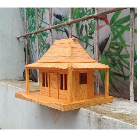 Jual Miniatur Rumah Adat Dari Stik Es Krim Shopee Indonesia