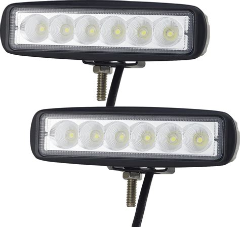 AUXTINGS 2x 15 Cm LED Arbeitsleuchte 18W LED Lichtleiste