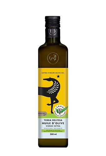 Huile D Olive Vierge Extra Z Ro R Sidu De Pesticides Terra Delyssa