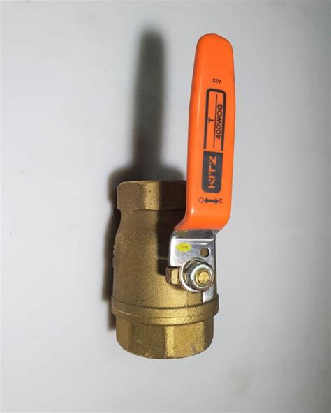 Kitz บอลวาล์ว ทองเหลือง 2 นิ้ว Brass Ball Valve Type T400 จำนวน 1 ตัว