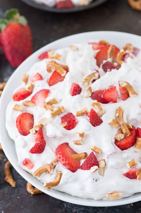 Strawberry Pretzel Fluff Salad