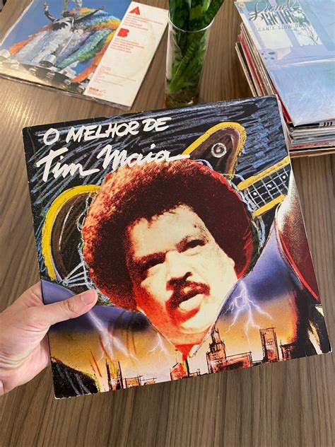 Disco Vinil Lp O Melhor de Tim Maia Item de Música Tim Maia Usado