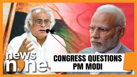 Congress Targets Pm Modi Congress Questions Modi Govts Achievements