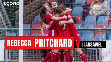 GÔl Goal Rebecca Pritchard Wrecsam Youtube