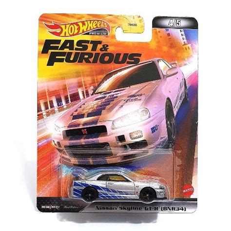 Nissan Skyline Velozes Furiosos Fast Furious Hot Wheels Shopee Brasil