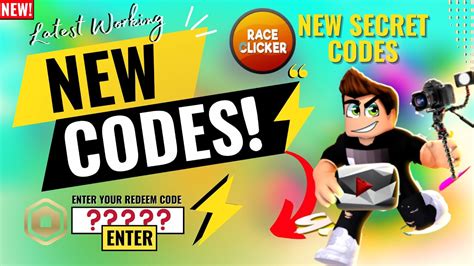 NEW Race Clicker Redeem Codes Working ROBLOX Redeem Codes Live