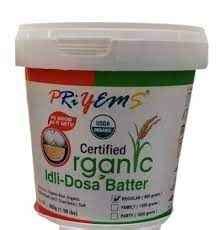 Buy Organic Idli Dosa Batter Priyems 900 Ml Indiaco Quicklly