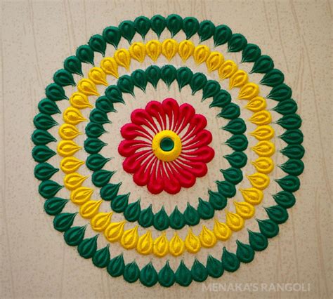 Easy Rangoli Designs Videos Rangoli Designs Simple Diwali Rangoli