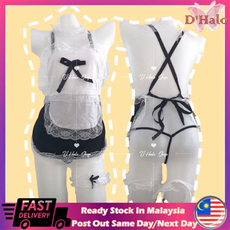 Ready StockSY Lingerie Backless Dress Night Wear Sexy Lingerie Sexy Wear Baju Tidur Seksi