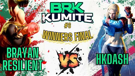 Sf6 👊 Brayanresilient Marisa Vs Hkdash Cammy 👊 Brk 6 Street