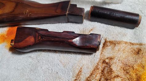 Start To Almost Finish Russian Ak Furniture Refinishing Rak47