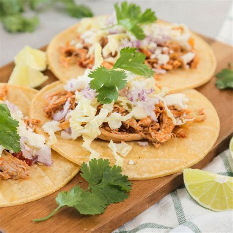 Chicken Tinga Tacos The Domestic Geek