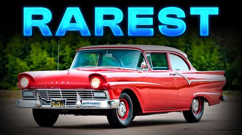 9 Rarest FORD Muscle Cars Ever Made YouTube