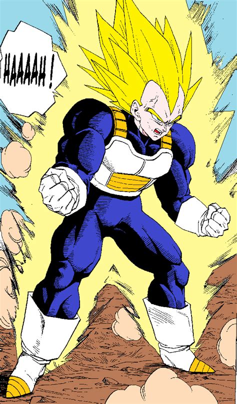 Super Vegeta Manga Colored by Majin-Lima on DeviantArt