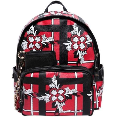 DSQUARED2 Floral Printed Coated Canvas Backpack | Floral print bag ...