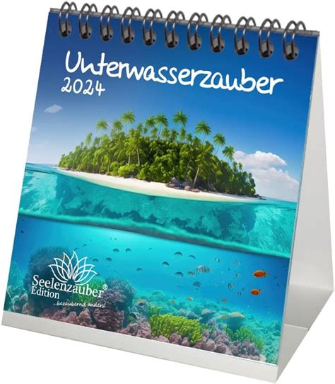 Unterwasserzauber Kalender für 2024 Format 10cm x 10cm Unterwasser