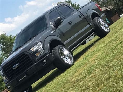 2017 Ford F 150 With 22x12 44 Xtreme Force Xf8 And 305 45R22 Nitto