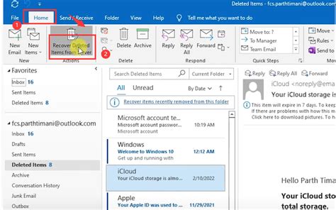 How To Recover Deleted Outlook Folders Three Simple Ways