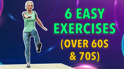 6 Easy Exercises For Seniors Over 60s Vim And Vigor Senior Exercises