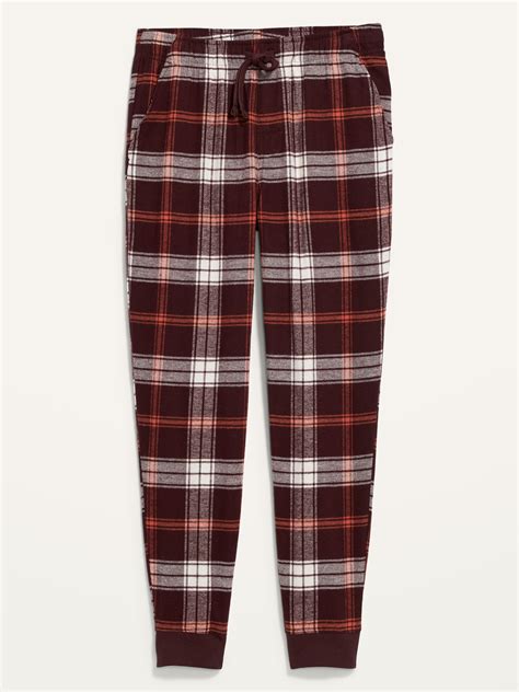 Matching Plaid Flannel Jogger Pajama Pants Old Navy