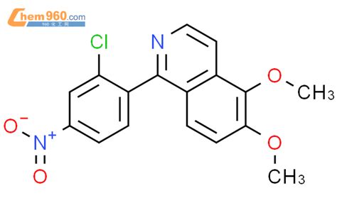 Isoquinoline Chloro Nitrophenyl Dimethoxy Cas