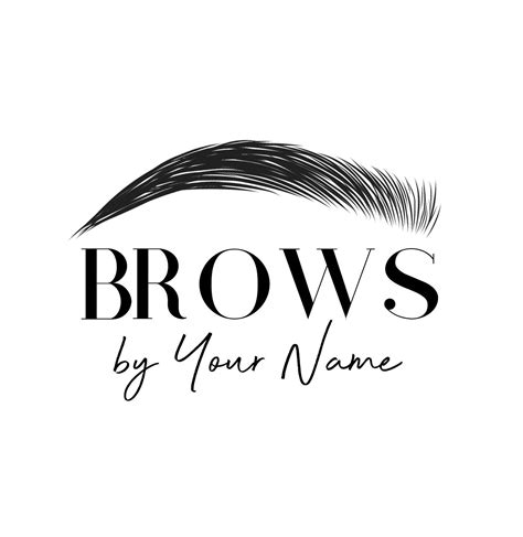 Microblading Logo Eyebrow Logo Brows Logo Logo Microblading Logo