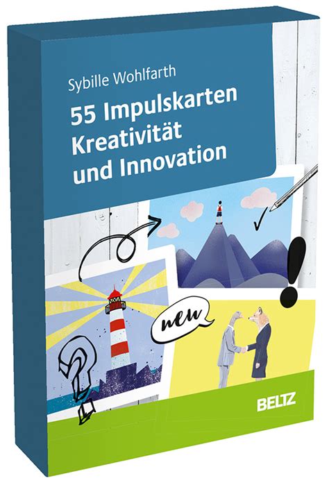 55 Impulskarten Kreativität Und Innovation Mit 28 Seitigem Booklet