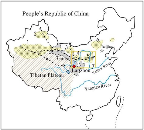 Loess Plateau Map