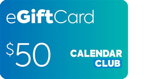 Calendar Club Et Card