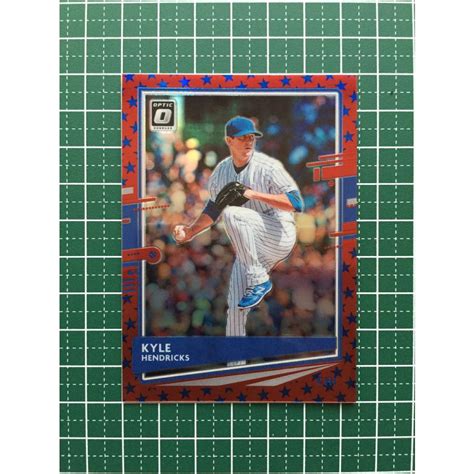 ★panini Mlb 2020 Donruss Optic 145 Kyle Hendricks Chicago Cubs パラレル版