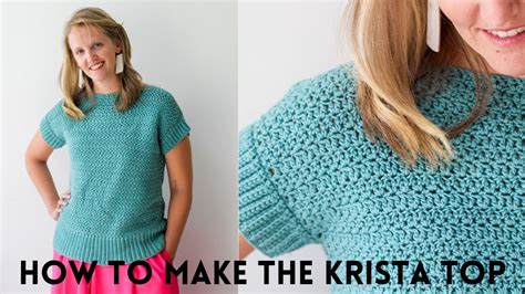 How To Crochet A Top Crochet For Beginners Crochet Clothes The Krista Crochet Top Summer