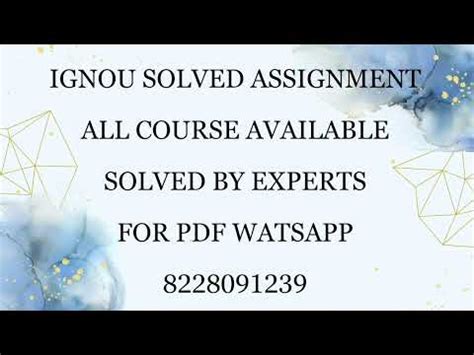 Mvp 6 Solved Assignment 2023 24 Ignou Mvp 6 Solved Assignment 2023 24