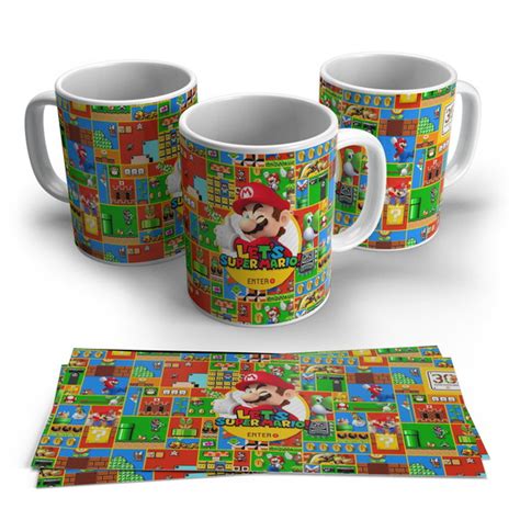 Caneca Cerâmica Mario Bros 10 Elo7 Produtos Especiais