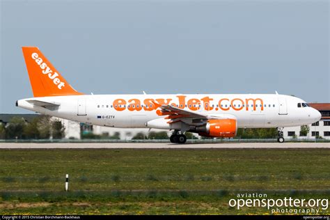 G EZTV easyJet Airbus A320 214 at Berlin Schönefeld International