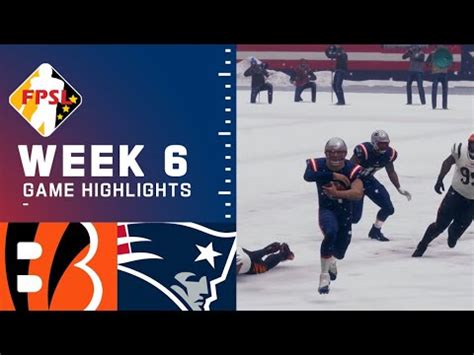 Bengals Vs Patriots Sh Fpsl Week Season Youtube