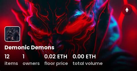 Demonic Demons Collection OpenSea