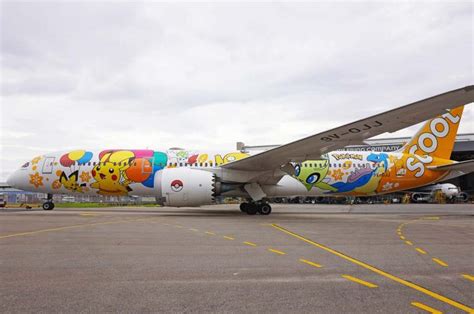 Scoots Pokémon Themed Pikachu Jet Flies Tokyo And Seoul From Sep 2022