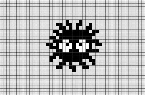 Spirited Away Soot Sprites Pixel Art | Cross stitch art, Pixel art ...