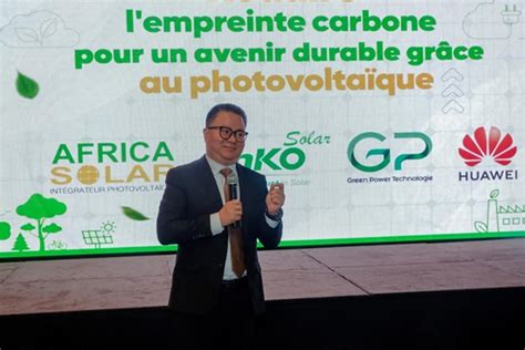 Huawei Green Power Technologie Et Jinko Solar S Associent à Africa Solar Pour Promouvoir Le