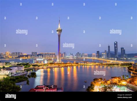 Macau Skyline High Resolution Stock Photography And Images Alamy