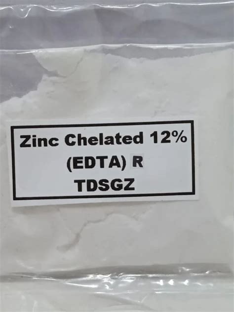 White Powder Zinc Chelated Edta R Hdpe Bag Packaging Size