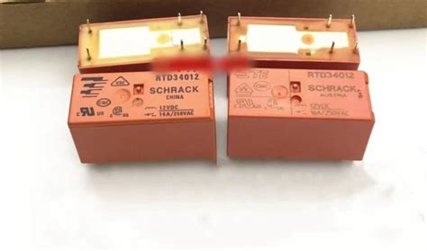 5PCSLOT Relay RTD34012 16A 12V 12VDC relay 6-pin RTH34012 | Lazada PH