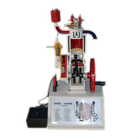 Cut Sectional Demonstration Model Of Single Cylinder Four Stroke