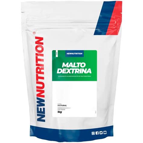 Maltodextrina No Pré Treino - Pré Treino Maltodextrina 1Kg Natural NewNutrition - Maltodextrina ...
